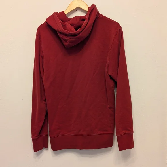 Y-3 Red Sweatshirt Classic Pullover Hoodie - Picture 2 of 3